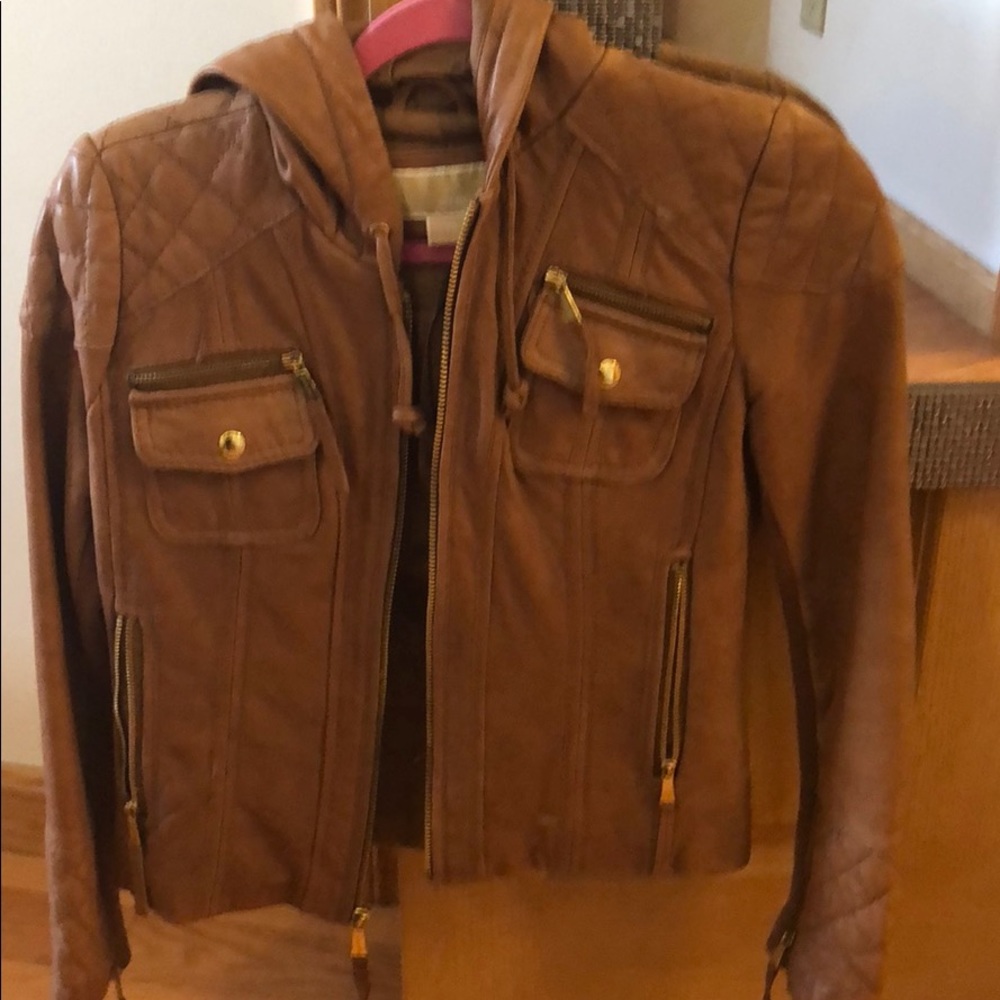 Leather jacket
